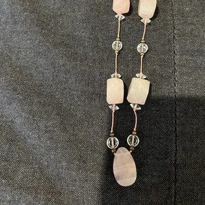 Handcrafted beaded necklace